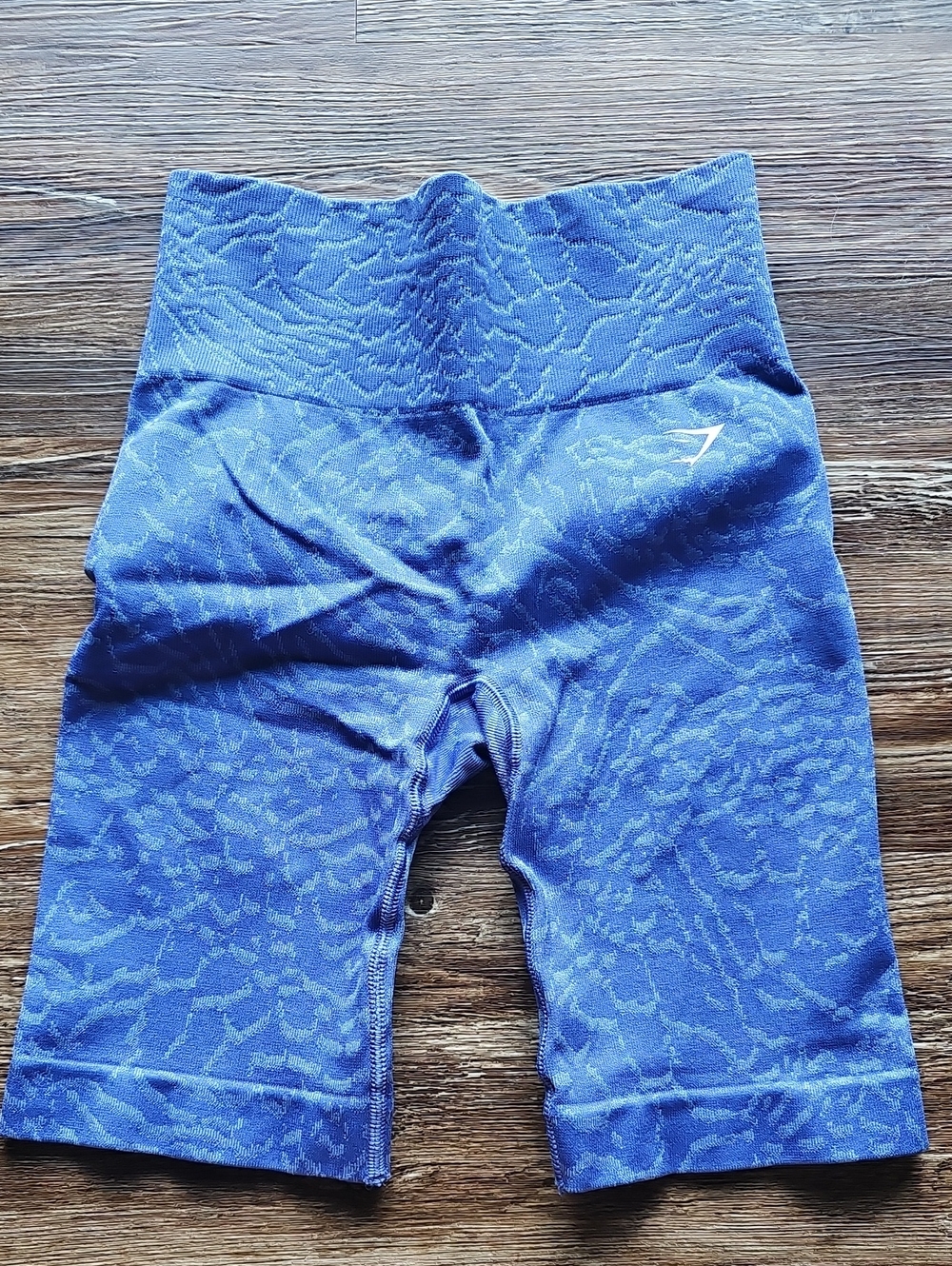 Gymshark Court Blue Biker Seamless Shorts